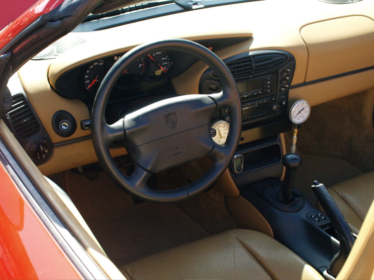 Porsche Boxster propulsado por aire comprimido