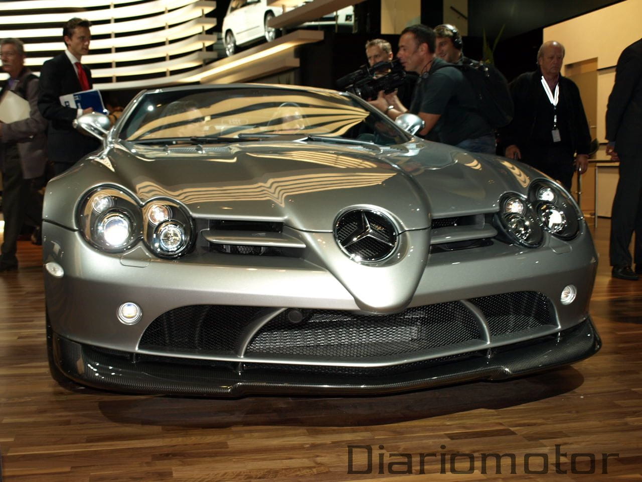 Mercedes SLR McLaren Roadster 722 S en París 2008