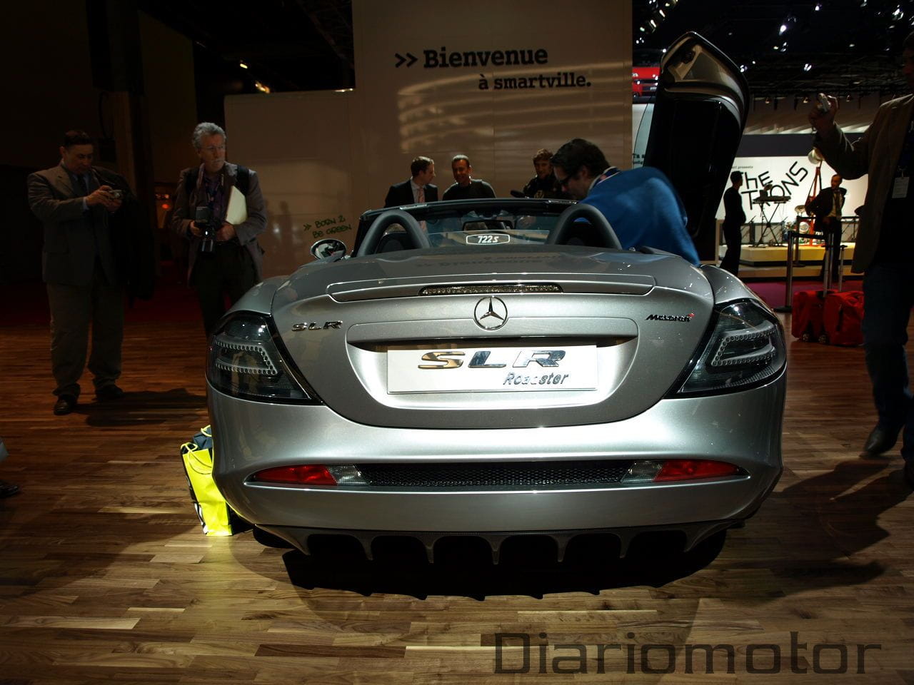 Mercedes SLR McLaren Roadster 722 S en París 2008