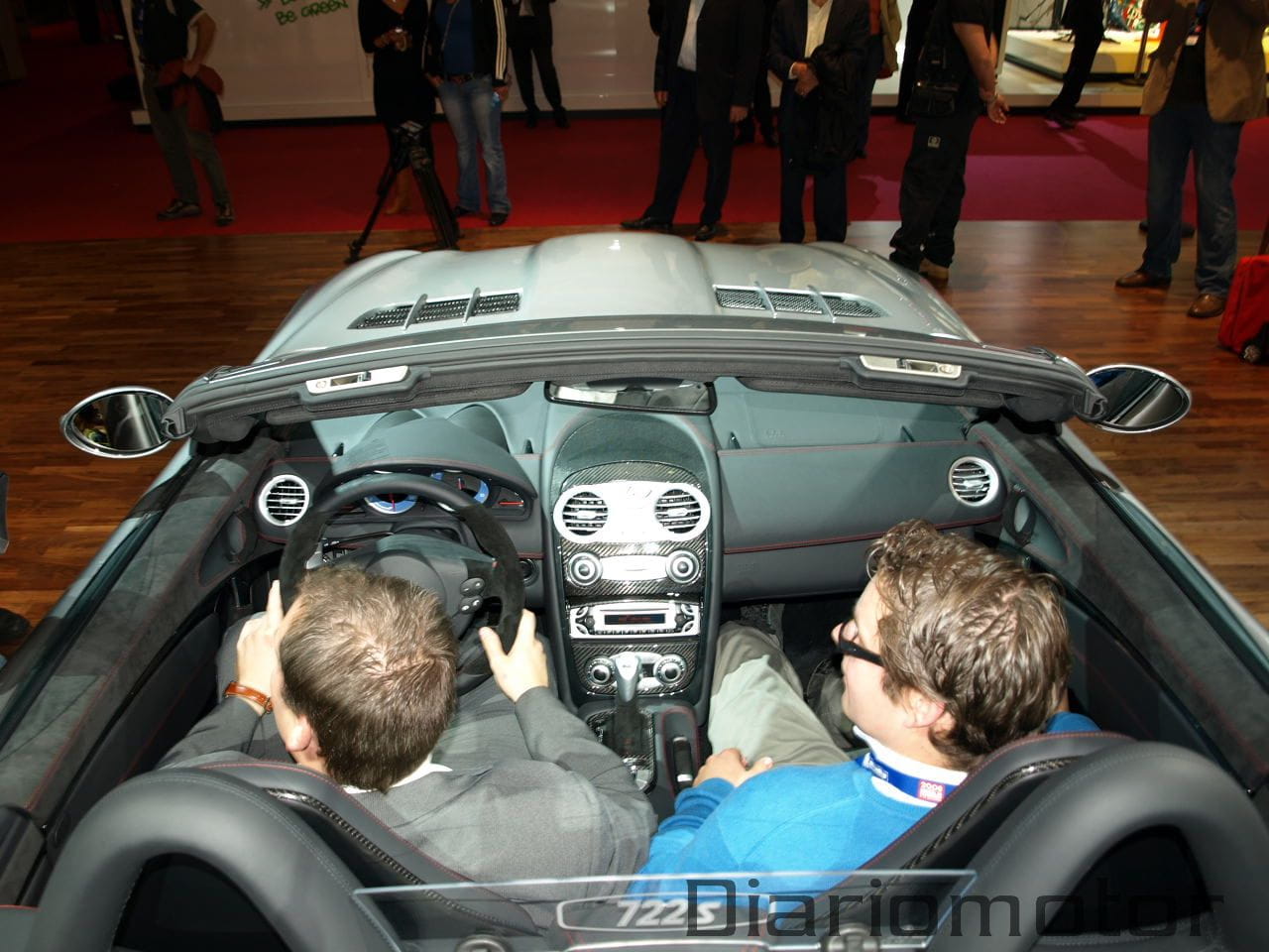 Mercedes SLR McLaren Roadster 722 S en París 2008