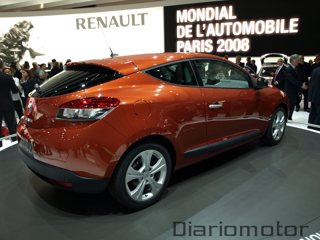 Renault Mégane Coupé en París 2008