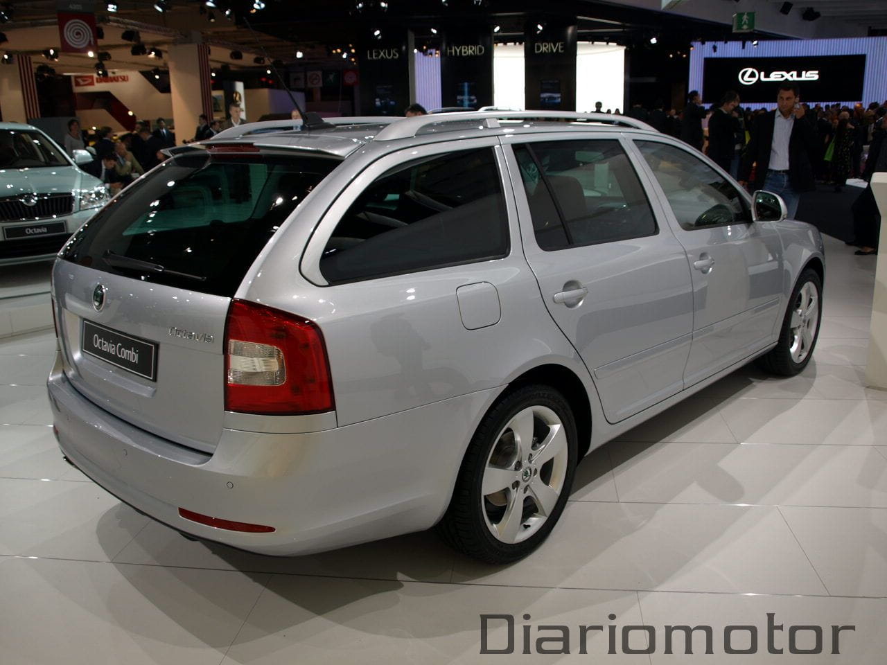 Skoda Octavia en París 2008