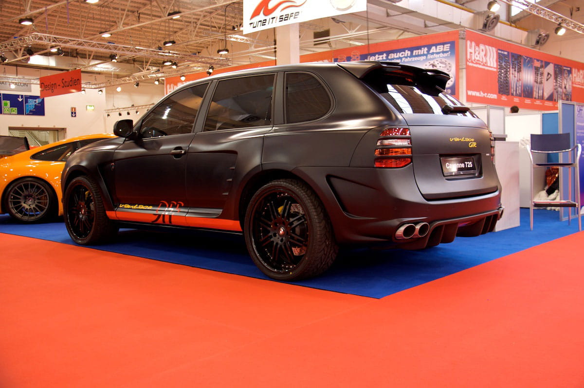 Porsche 9ff Cayenne Vantage GTR 725 en el Essen Motor Show