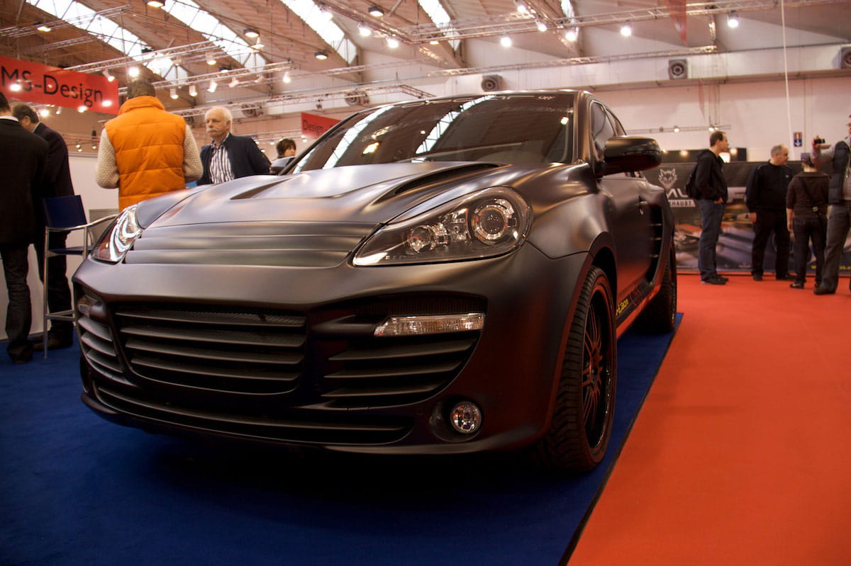 Porsche 9ff Cayenne Vantage GTR 725 en el Essen Motor Show
