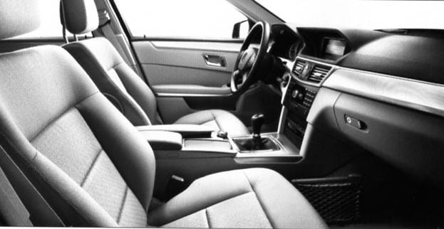 Mercedes Clase E 2010, folleto