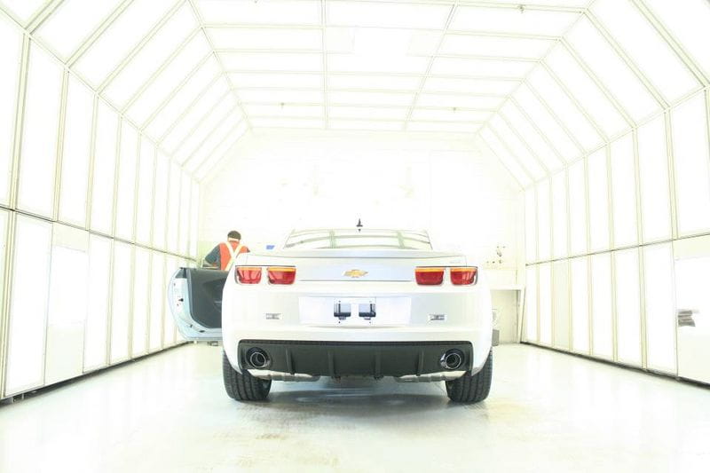Fotos de fábrica, el Chevrolet Camaro de pre-producción
