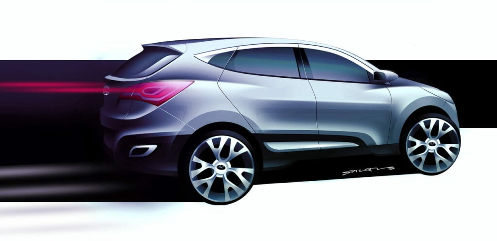 Hyundai HED-6 ix-ONIC Concept, adelanto