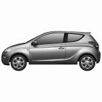 Hyundai i20 coupé, primeras imágenes