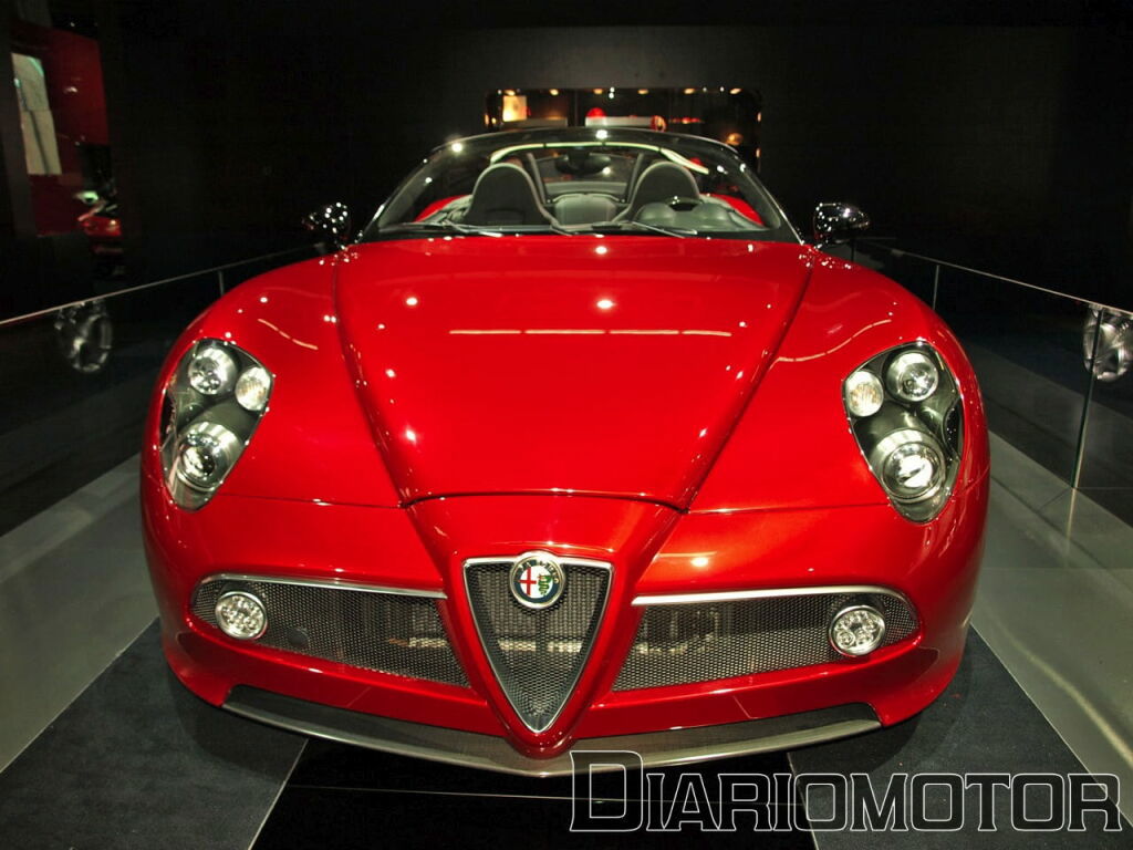 Alfa Romeo 8C Spider en el Salón de Barcelona