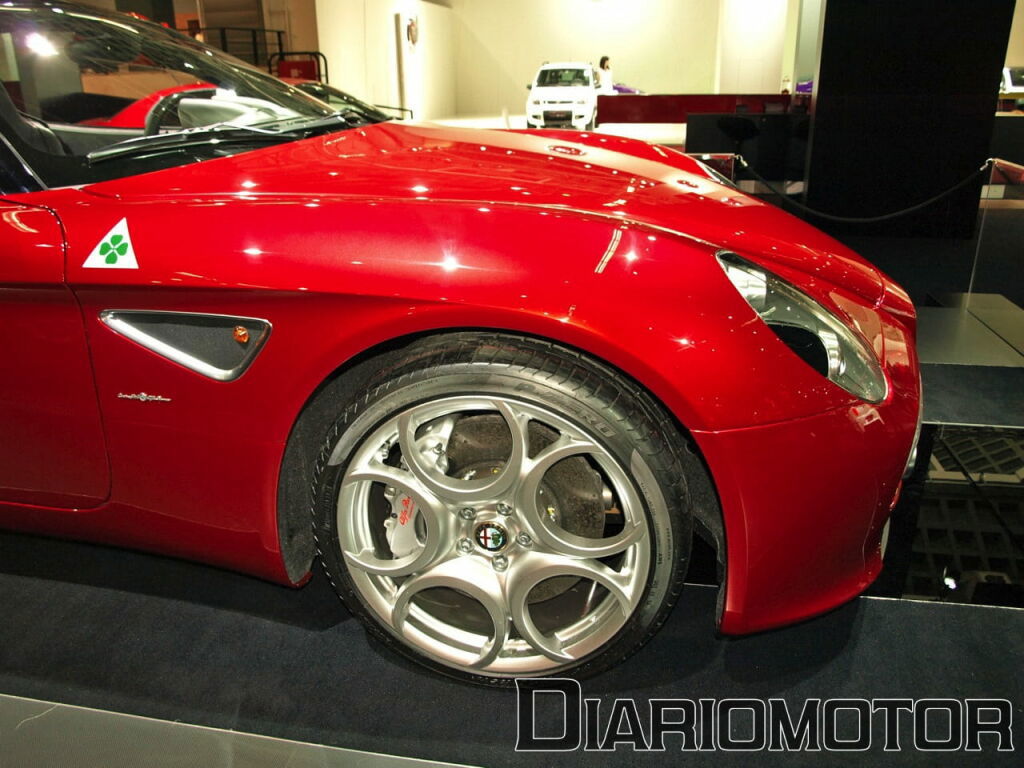 Alfa Romeo 8C Spider en el Salón de Barcelona