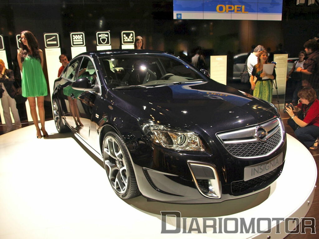 Opel Insignia OPC en el Salón de Barcelona