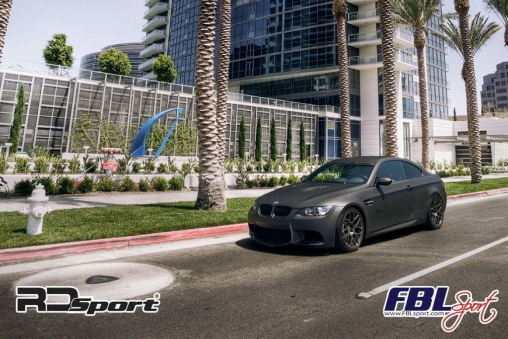 BMW M3 en negro mate