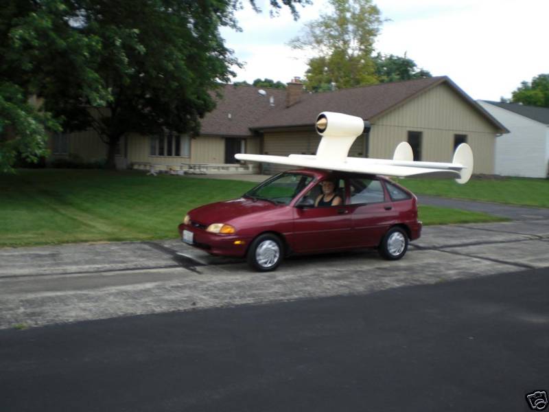Ford Aspire Jet Aircar