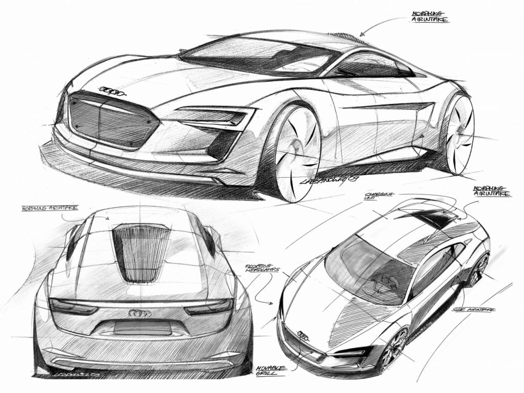 Audi e-tron Concept (Frankfurt 2009)