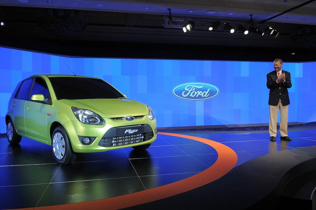 Reveal of the New Ford Figo in Delhi India