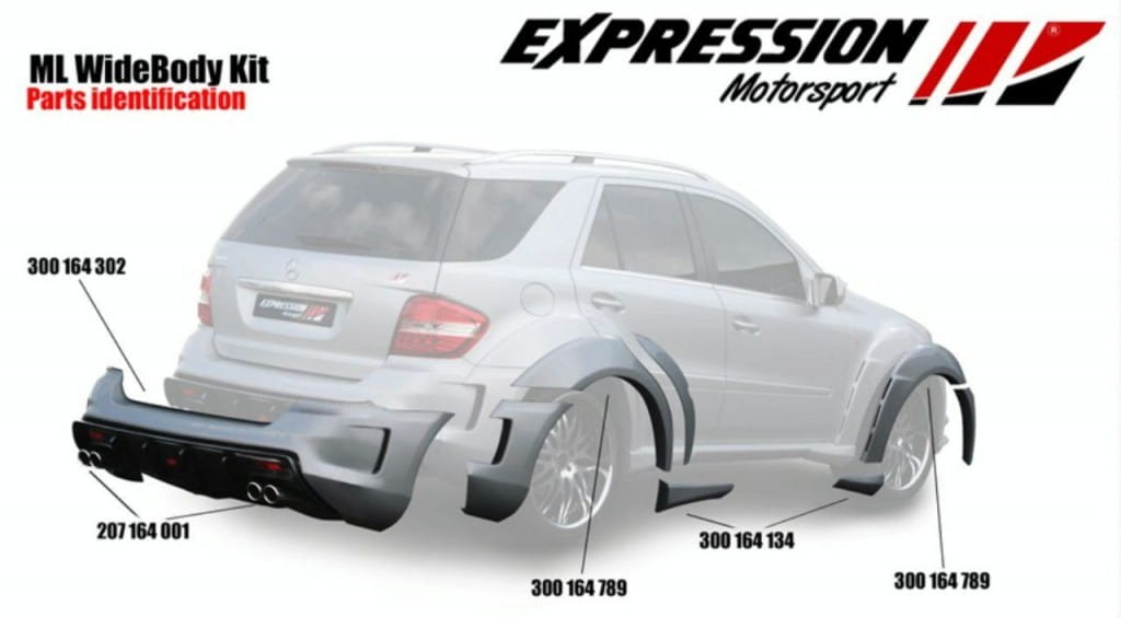 Mercedes ML 63 AMG por Expression Motorsport