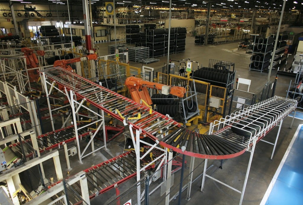 Fábrica de Michelin en Vitoria