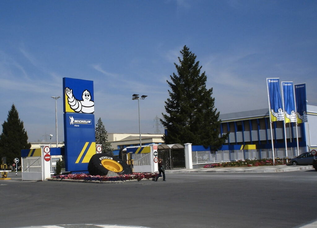 Fábrica de Michelin en Vitoria