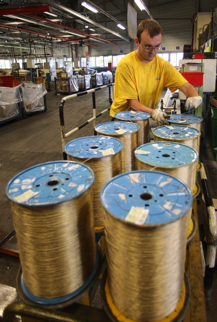 Fábrica de Michelin en Vitoria
