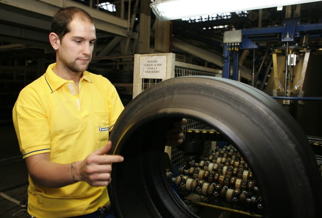 Fábrica de Michelin en Vitoria