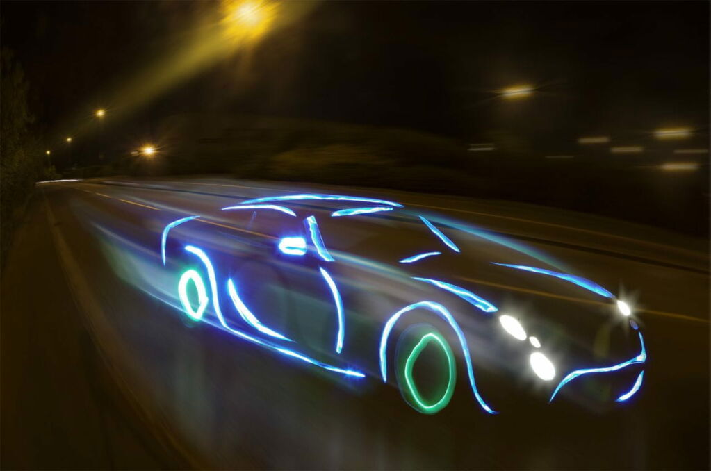 Light Graffiti Cars