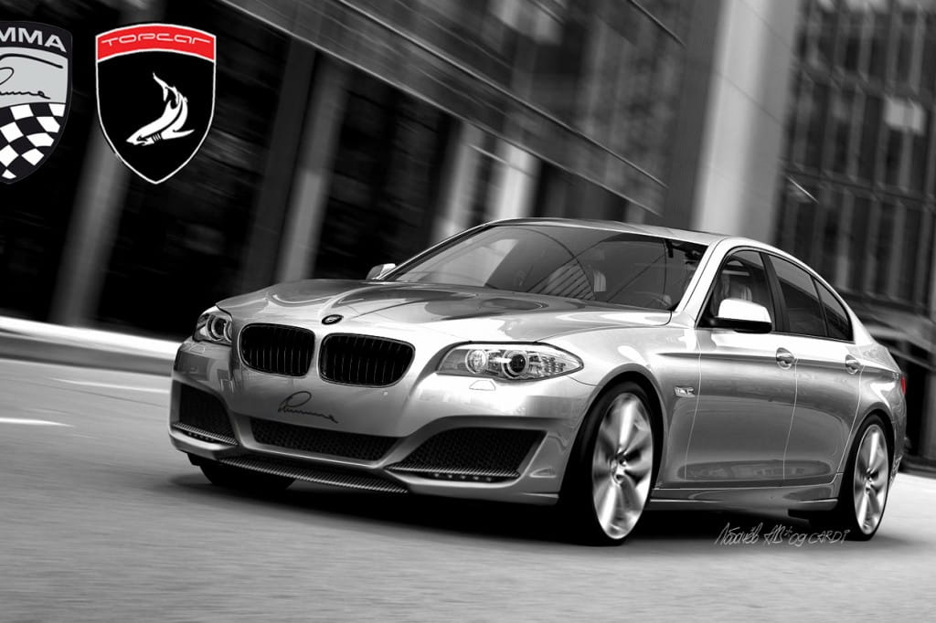 BMW Serie 5 2011 por TopCar, Cardi y Lumma Design