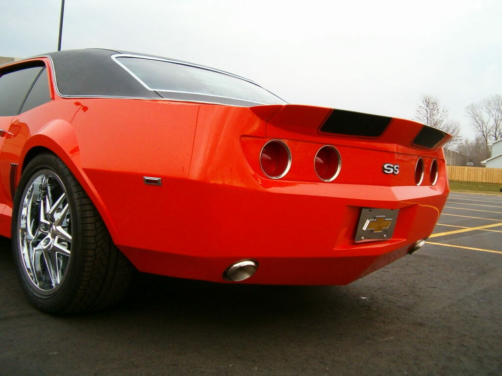 Chevrolet Camaro SS del 69 actualizado