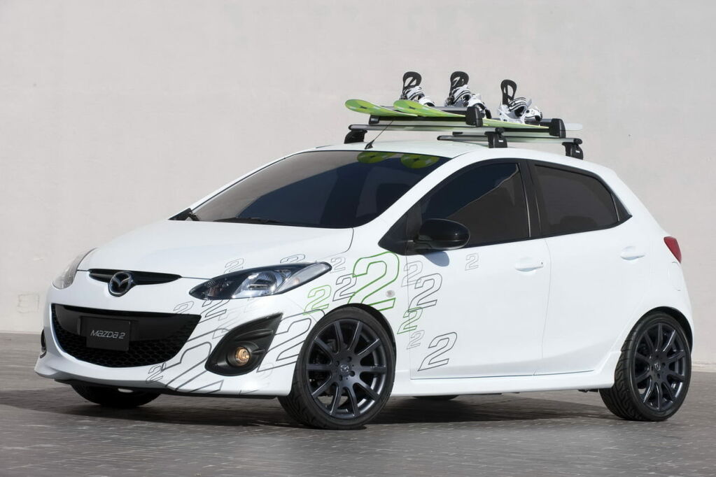Prototipos de Mazda 2 en el L.A. Auto Show