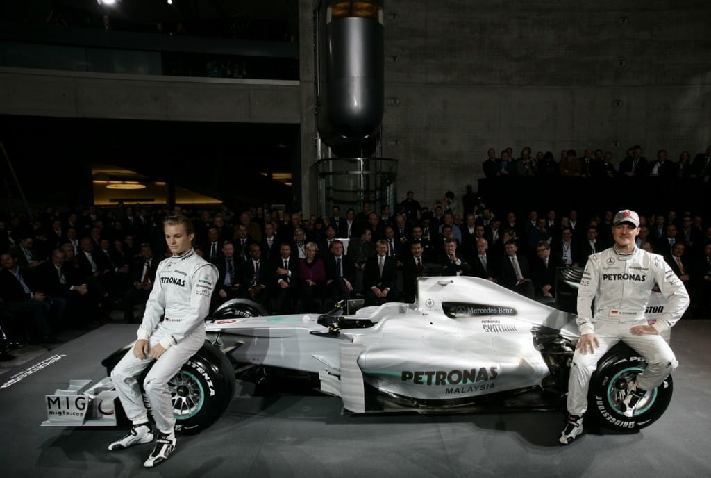 Presentación oficial de Mercedes GP-Petronas 2010