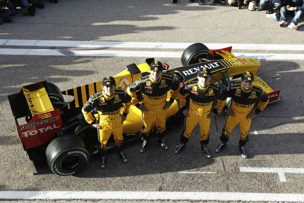 Renault F1 presentacion en Valencia