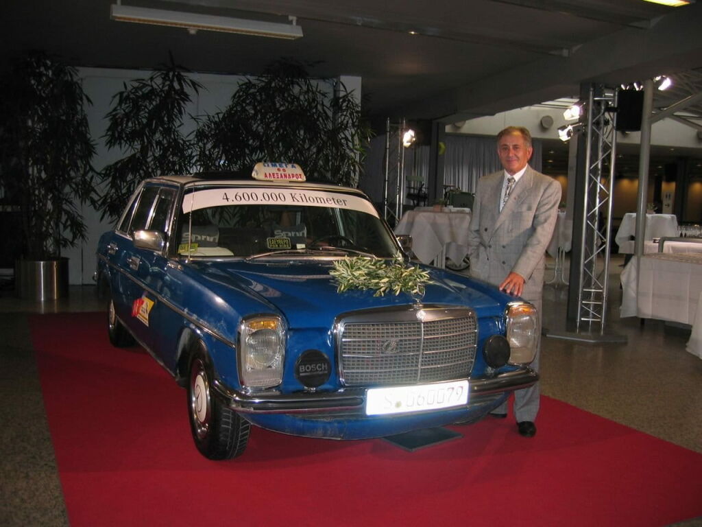 Un Mercedes 200D con 4.6 millones de km