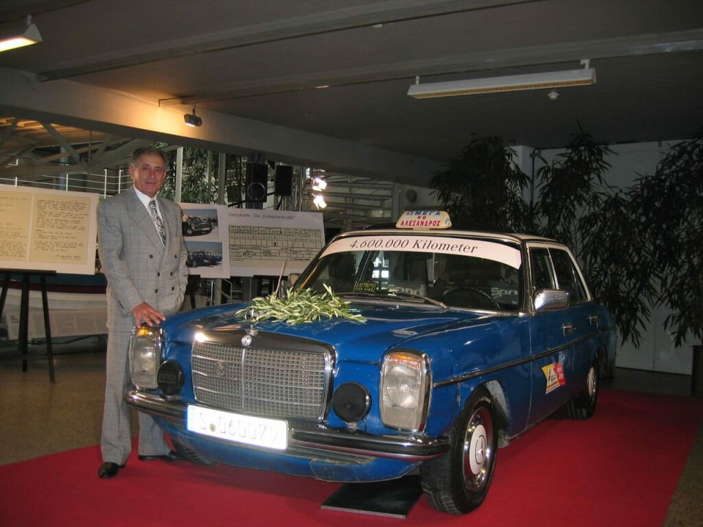 Un Mercedes 200D con 4.6 millones de km