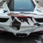 Ferrari 458 Italia de camuflaje