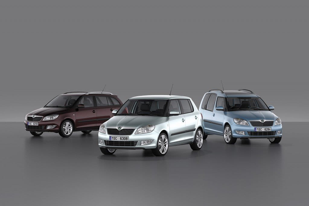 Skoda Fabia, Fabia Combi y Roomster 2010