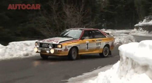 Walter Röhrl vuelve al Col de Turini con su Audi Quattro Walter Röhrl vuelve al Col de Turini con su Audi Quattro
