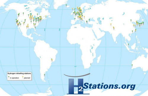 hidrogeneras en el mundo