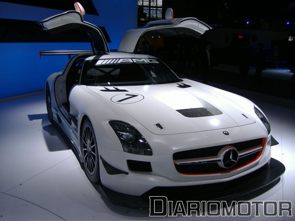 Mercedes SLS AMG GT3 en el Salón de Nueva York