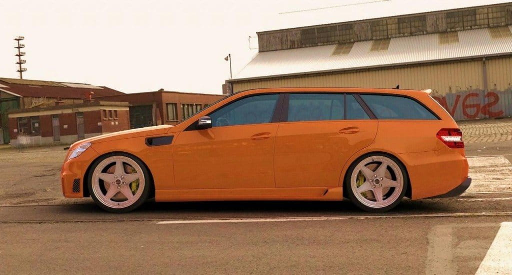 Mercedes Clase E 63 AMG Estate por GWA-Tuning
