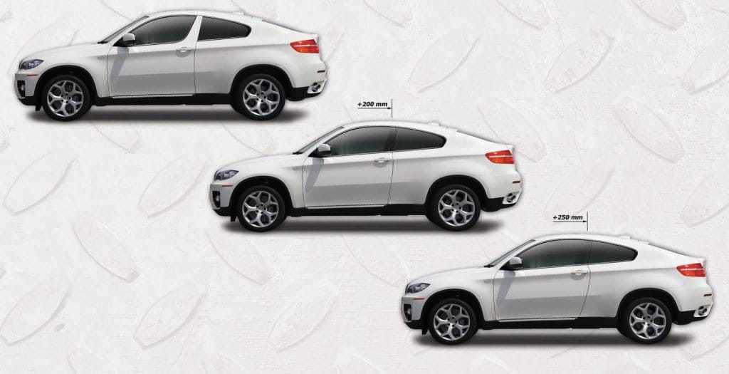Armortech crea un BMW X6 de tres puertas
