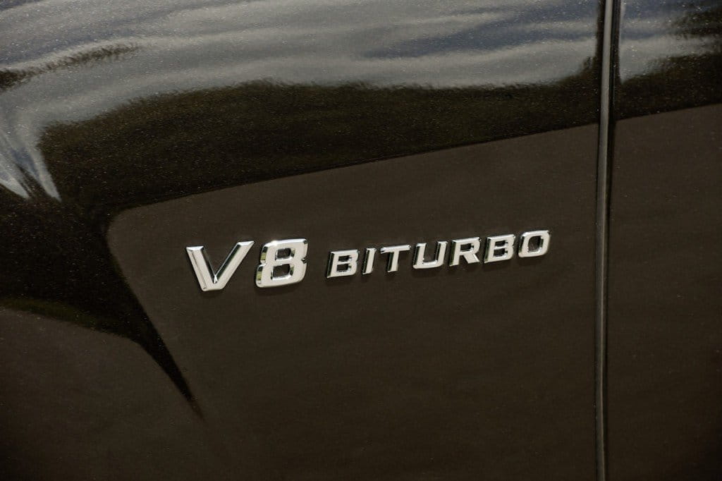 Mercedes S 63 AMG con motor V8 5.5 Biturbo