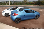 Renault Wind, prueba y presentación en Niza