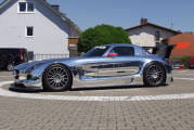 Mercedes SLS AMG GT3 cromado