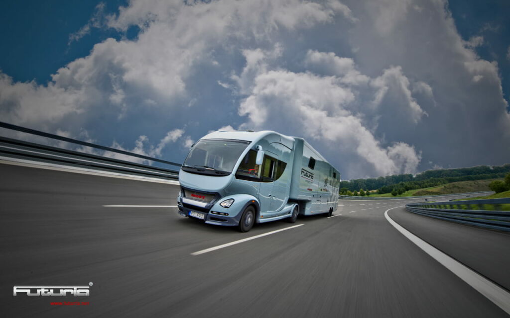 Futuria, un yate de carretera para soñar