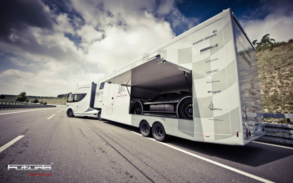 Futuria, un yate de carretera para soñar