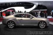 Bentley Continental GT en el Salón de París