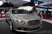 Bentley Continental GT en el Salón de París