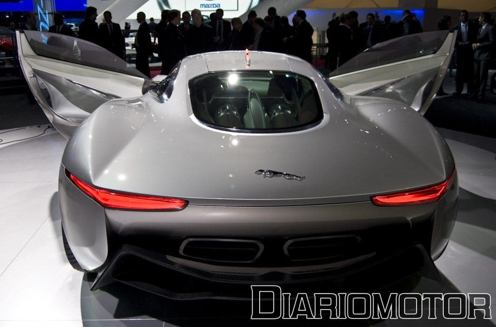 Jaguar C-X75 Concept en el Salón de París