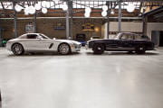 Mercedes 300 SL y SLS AMG, clásicos frente a frente