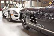 Mercedes 300 SL y SLS AMG, clásicos frente a frente