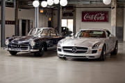 Mercedes 300 SL y SLS AMG, clásicos frente a frente